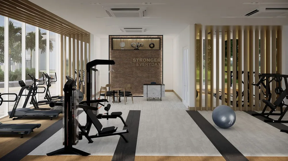 Fitness Gym, artist's rendering