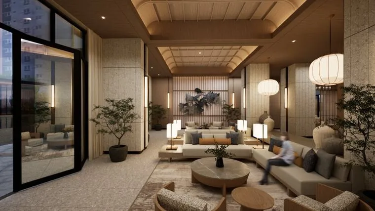 The Lounge Hall, 6th Floor — artist's rendering